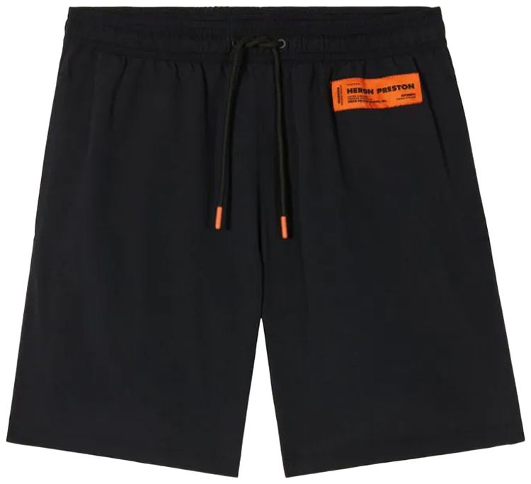 Heron Preston Nylon Swimshorts Black