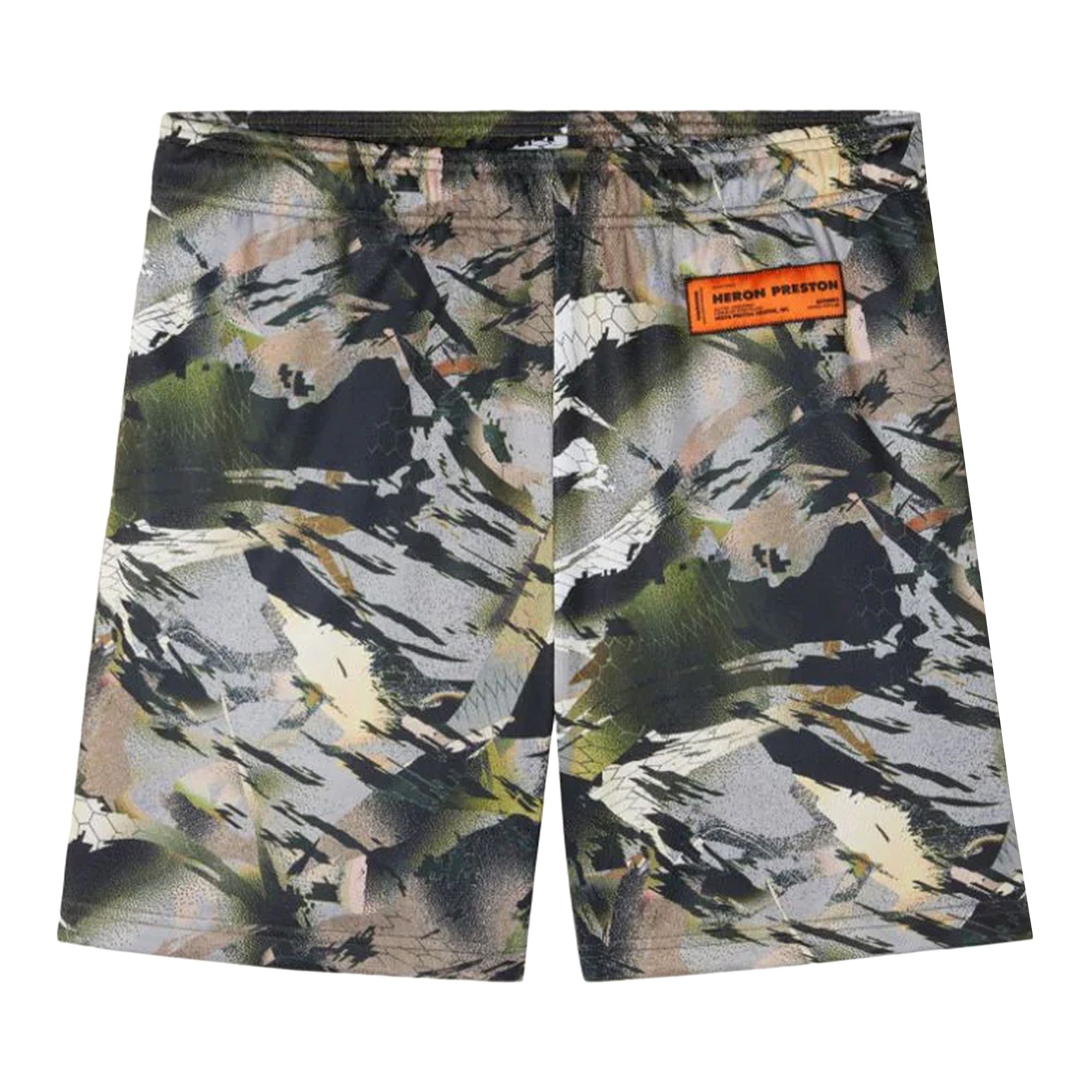 Buy Heron Preston Dry Fit Shorts 'Camo Green