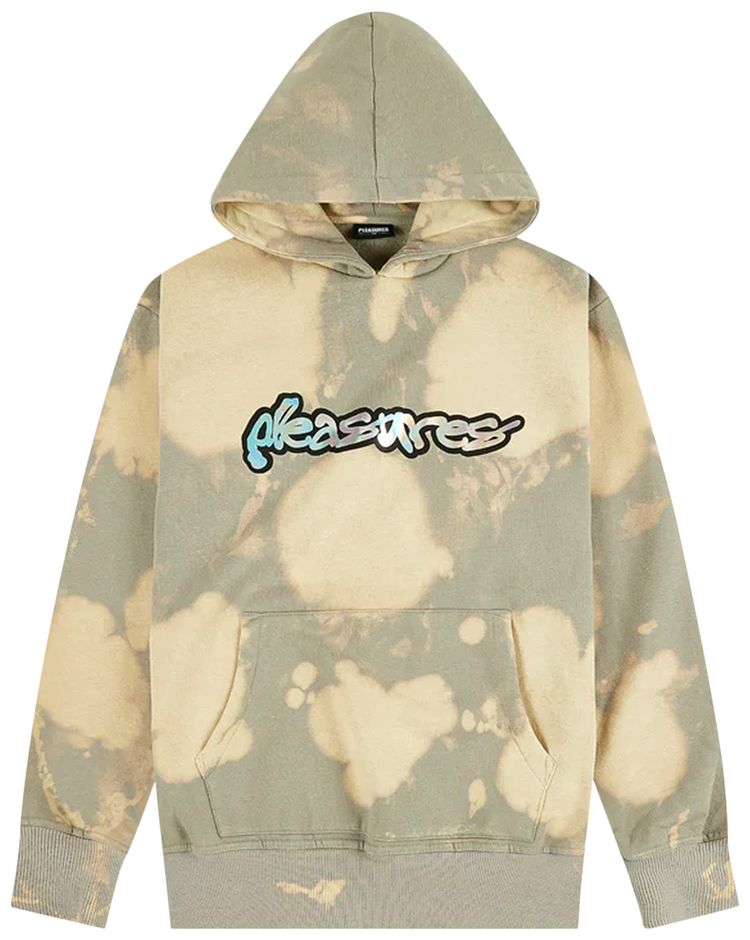 Pleasures Decay Hoodie Bleach Dye