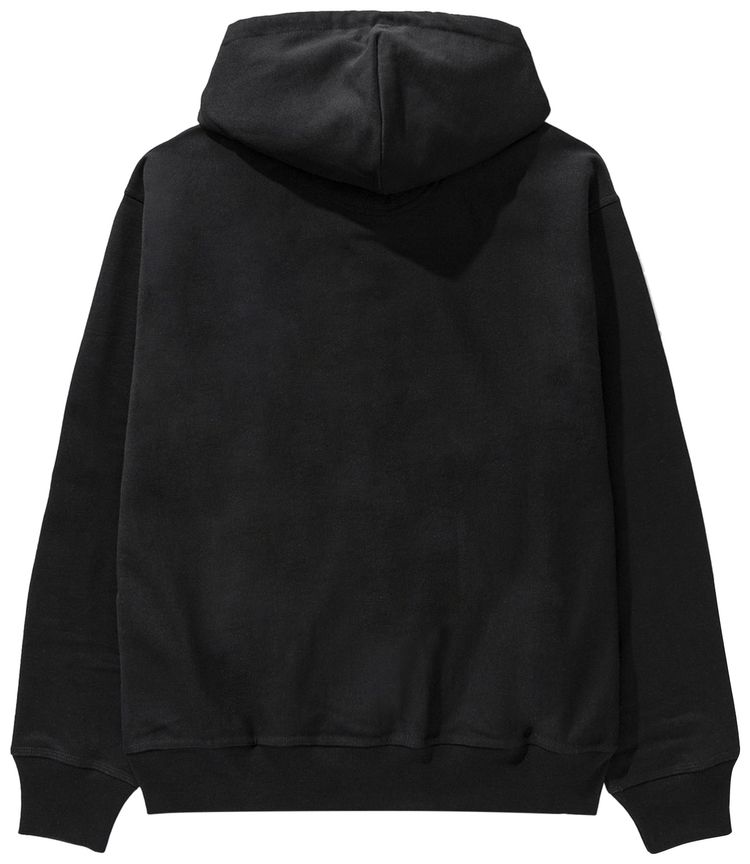 Stussy Stock Logo Hood Black