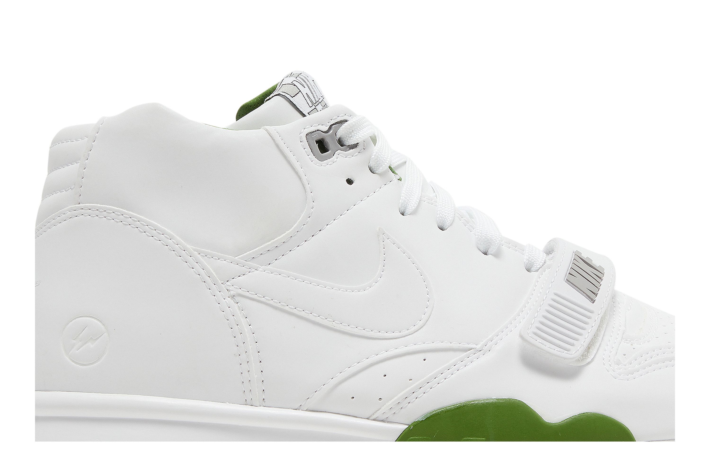 Buy Fragment Design x Air Trainer 1 Mid SP 'White Chlorophyll' - 806942 113  | GOAT