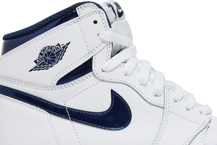 Air Jordan 1 Retro High OG BG Metallic Navy