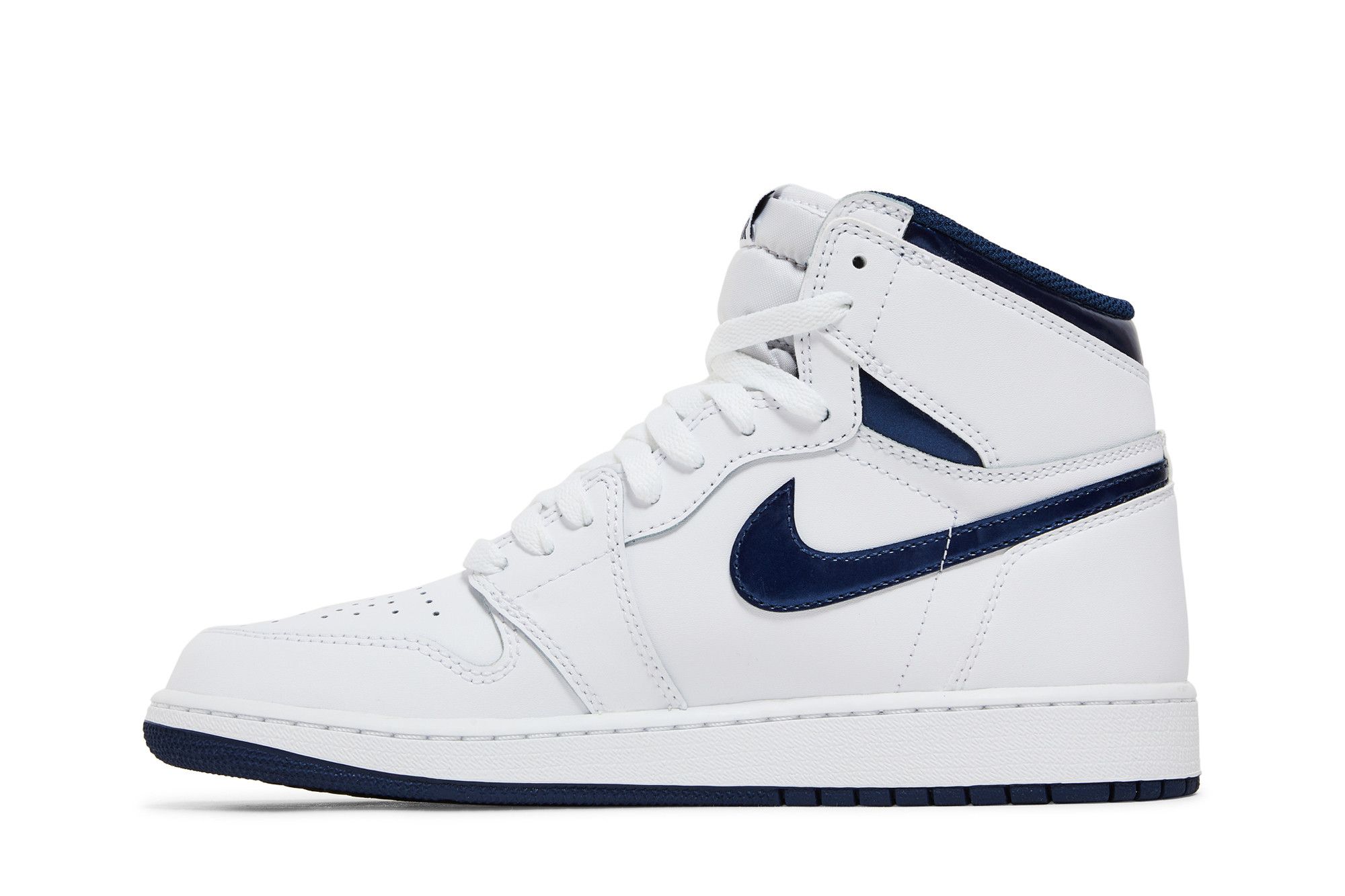 Buy Air Jordan 1 Retro High OG BG Metallic Navy 575441 106 GOAT UK