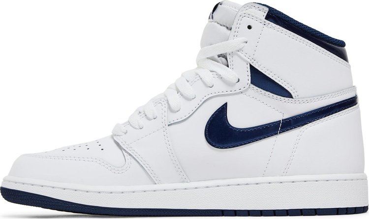 Air Jordan 1 Retro High OG BG Metallic Navy