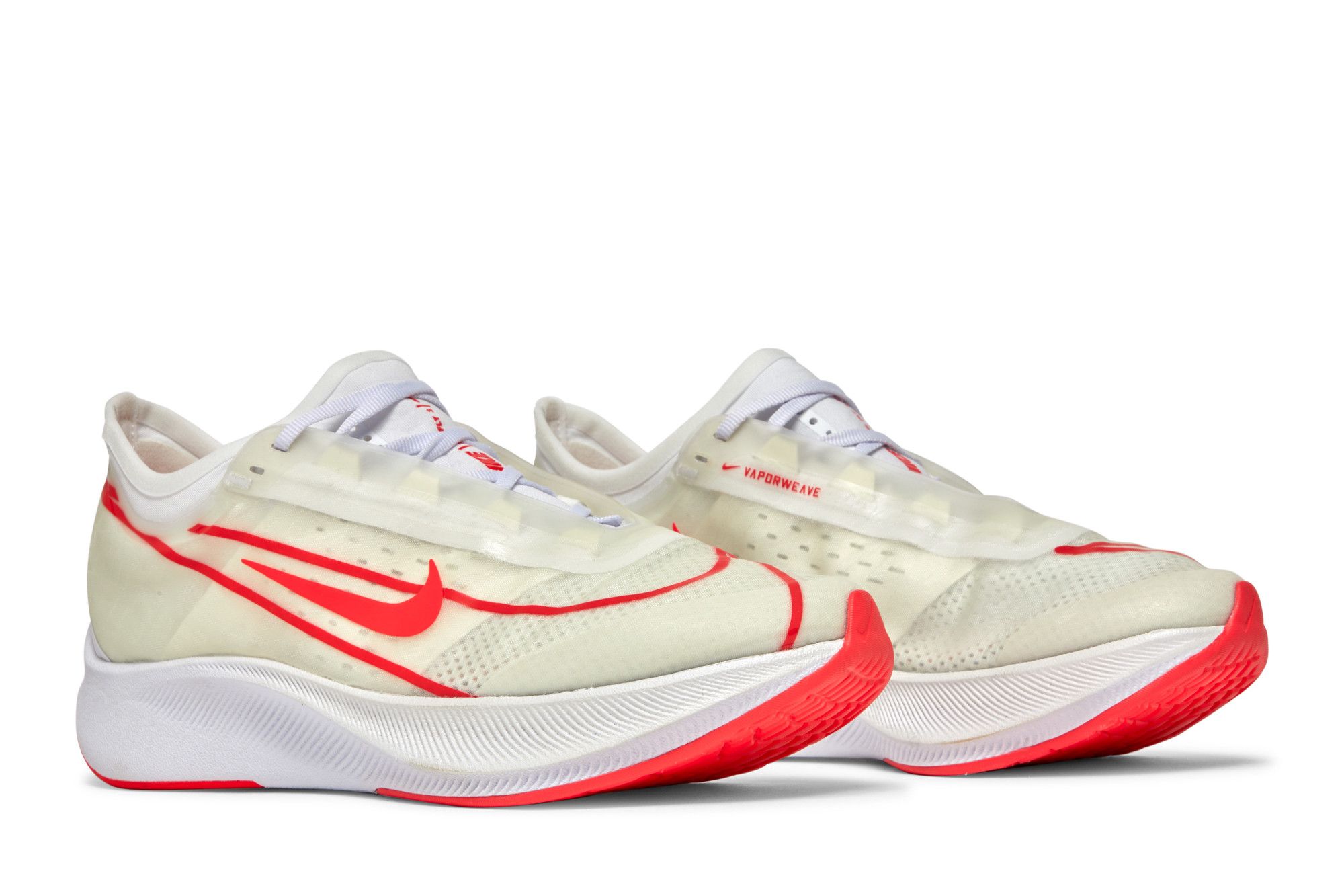 Size 6.0 Wmns Zoom Fly 3 White Laser Crimson