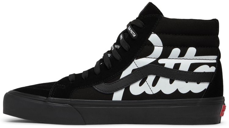 Vans Patta x Vault Sk8 Hi Reissue VLT LX Mean Eyed Cat   Black