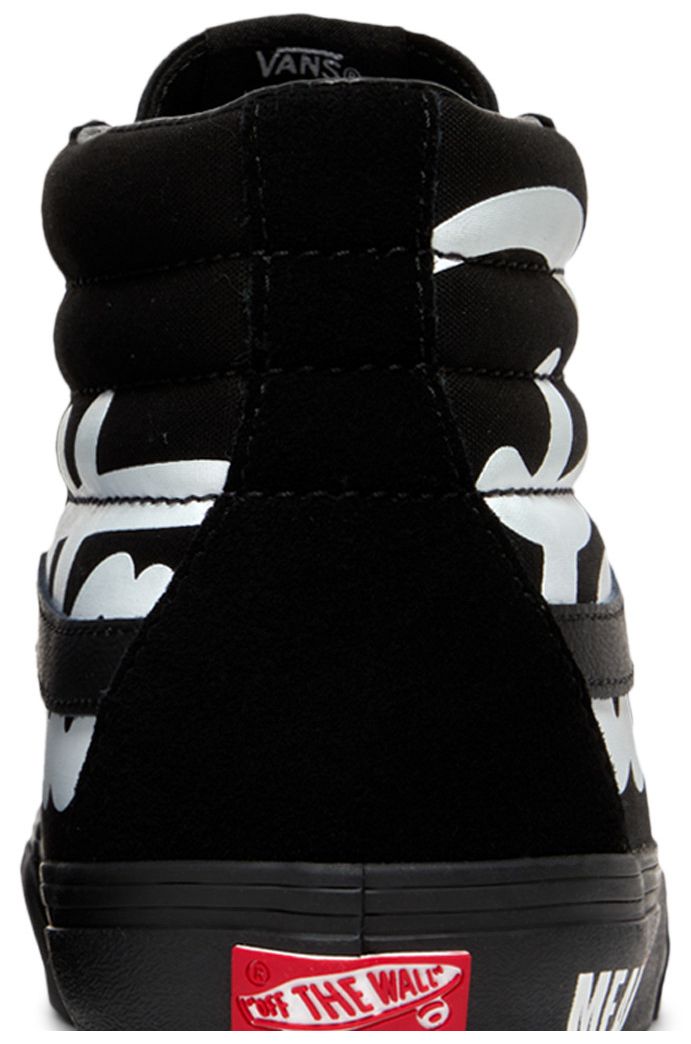 Vans Patta x Vault Sk8 Hi Reissue VLT LX Mean Eyed Cat   Black