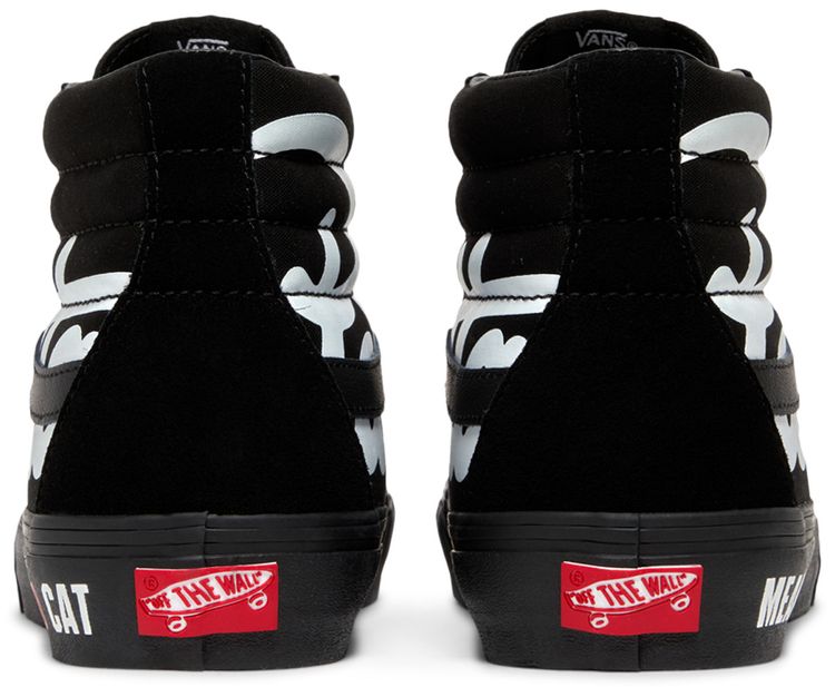 Vans Patta x Vault Sk8 Hi Reissue VLT LX Mean Eyed Cat   Black