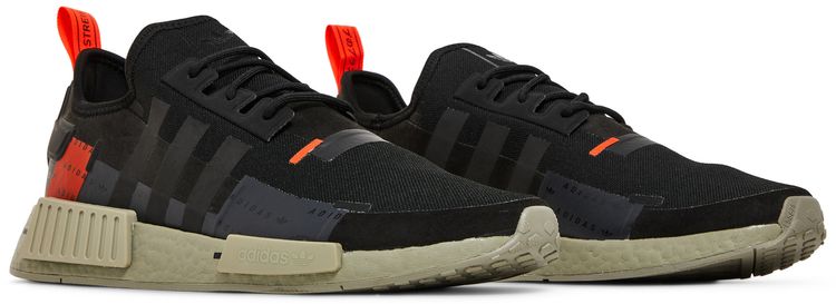 Adidas NMD R1 Black Solar Red