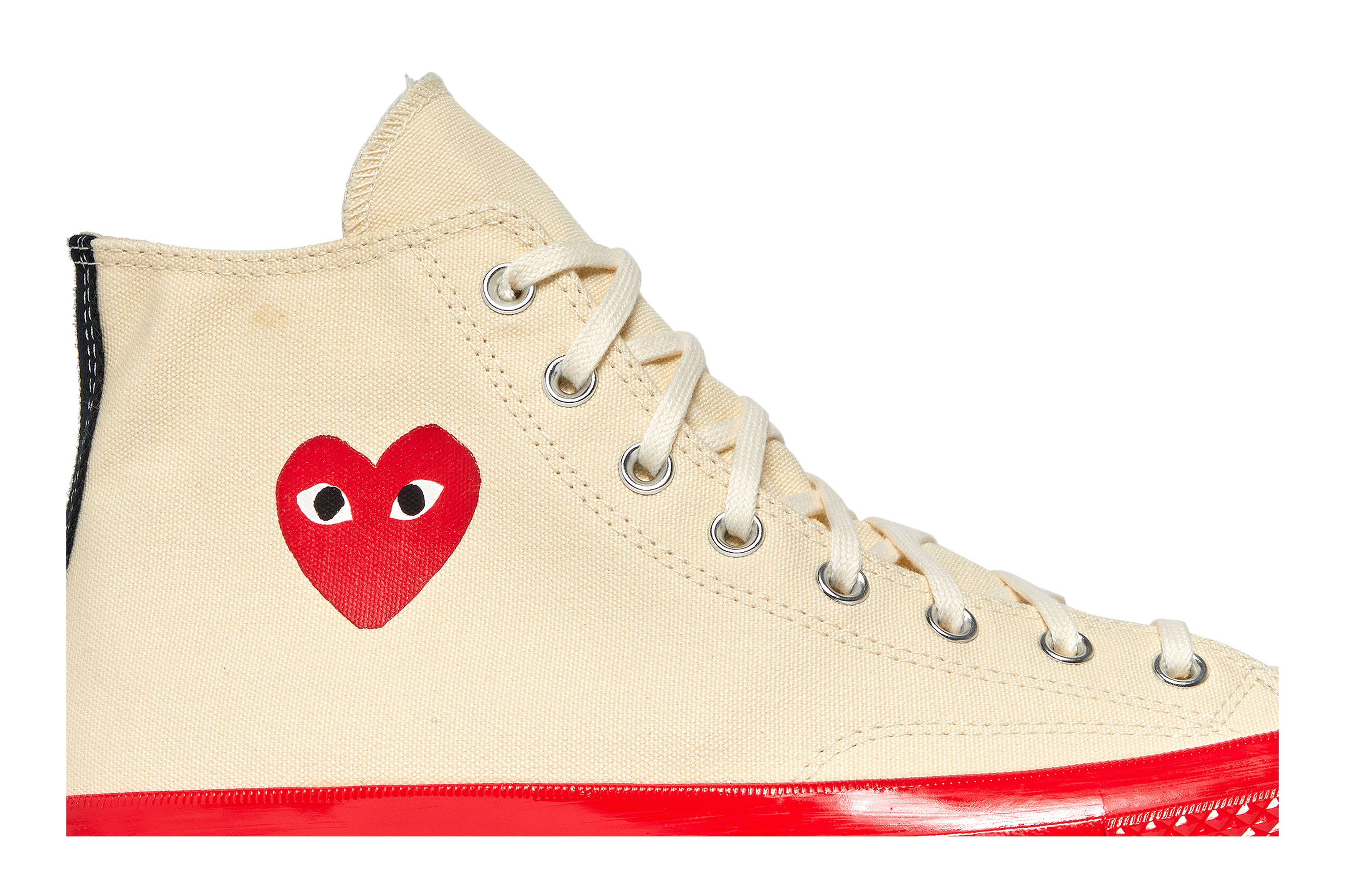 Buy Comme des Garçons Play x Converse Chuck 70 High 'Pristine Red