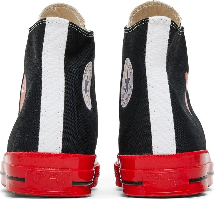 Comme des Garcons Play x Chuck 70 High Black Red