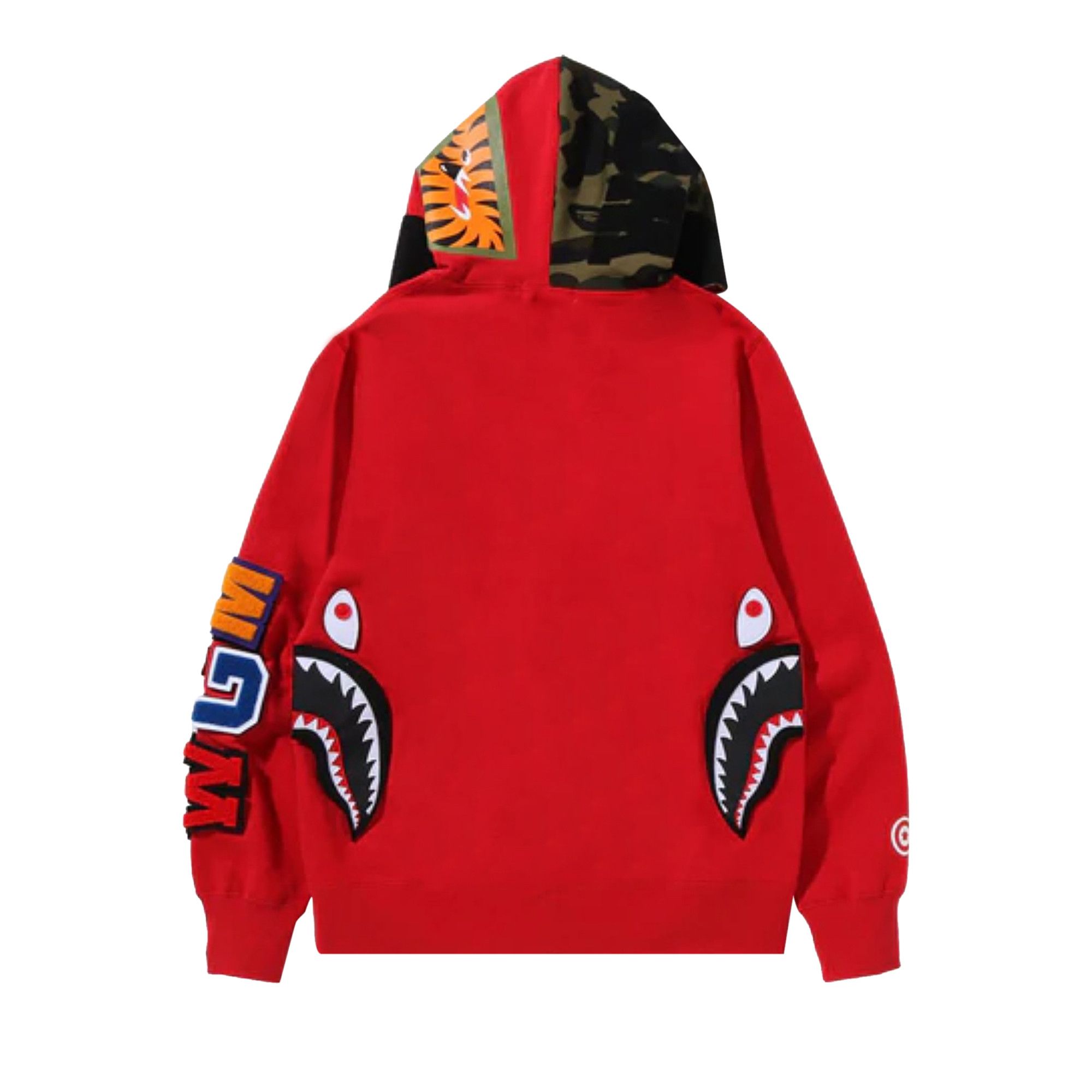 Bape detachable shark hoodie cheap