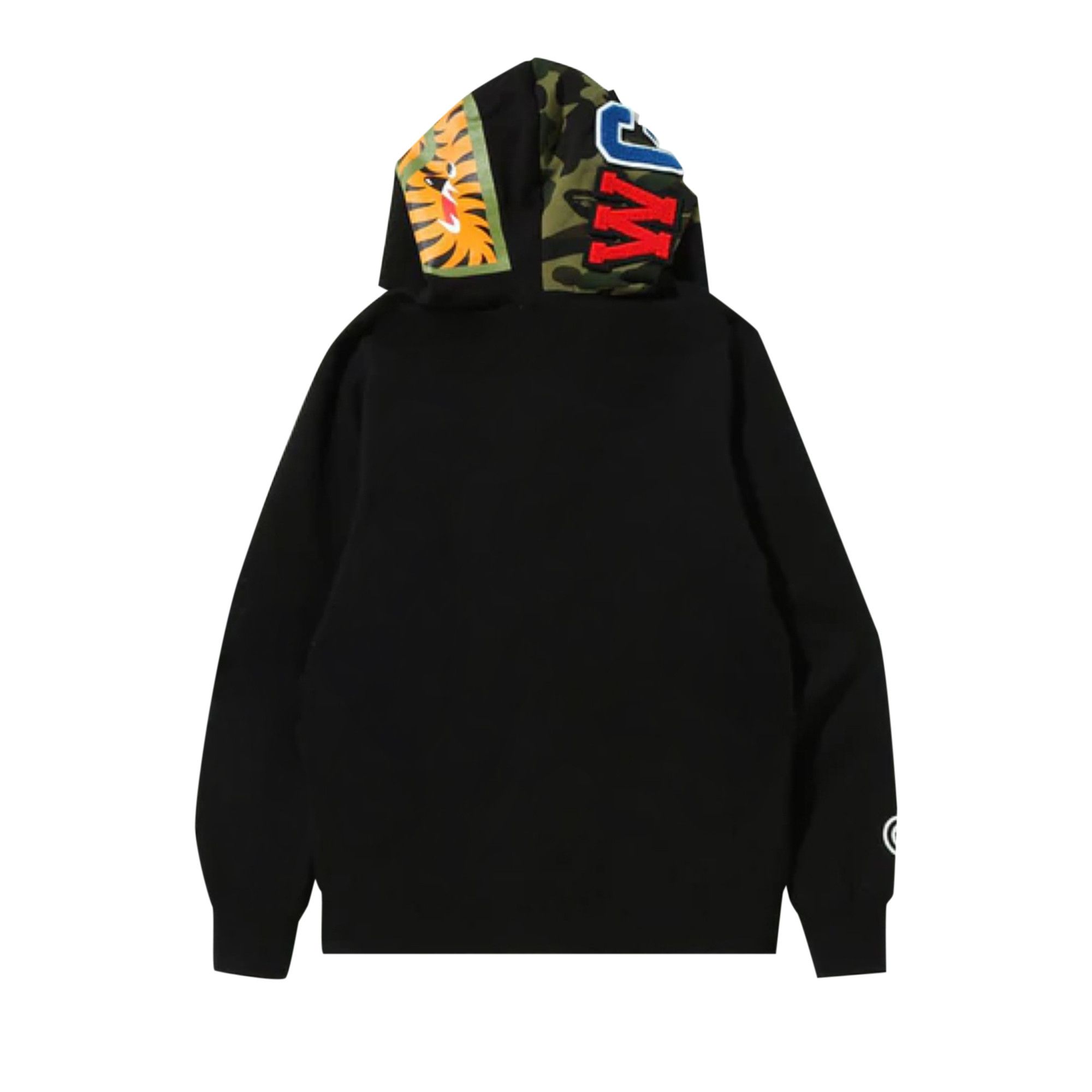 Bape ghost full zip hoodie black sale