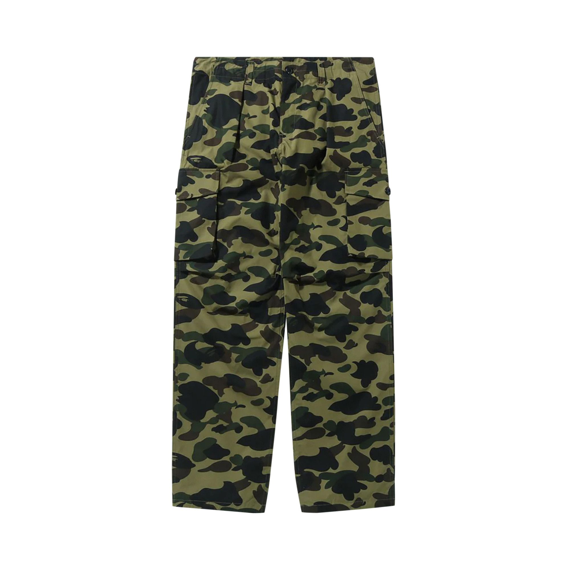 パンツ A BATHING APE 1st Camo 6Pocket Pants M Buy BAPE 1st Camo Wide Fit 6 Pocket Pants 'Green' - 1H80 152