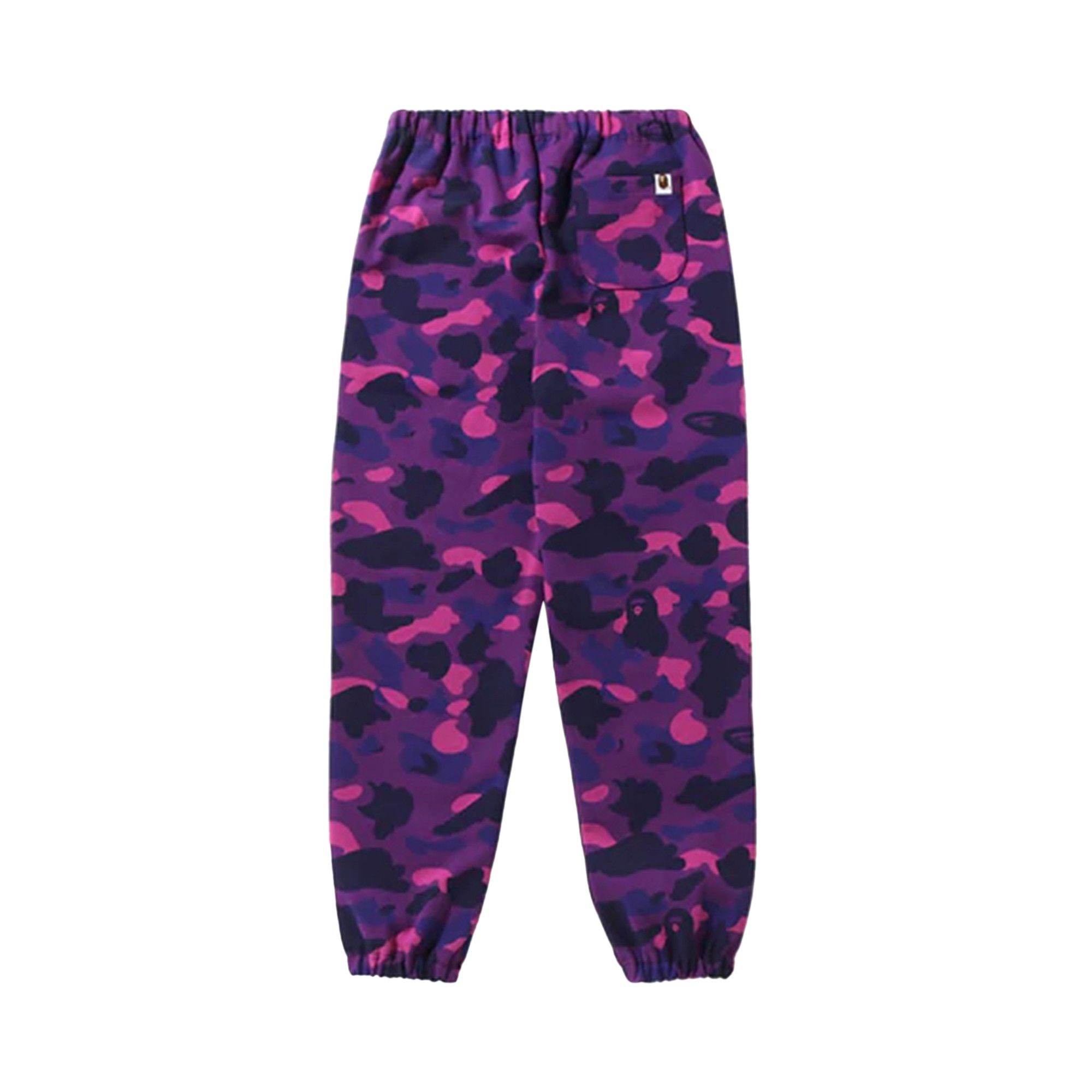 Buy BAPE Color Camo Oversized Sweat Pants 'Purple' - 1I30