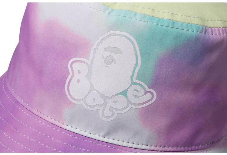 BAPE Tie Dye Bucket Hat Multicolor