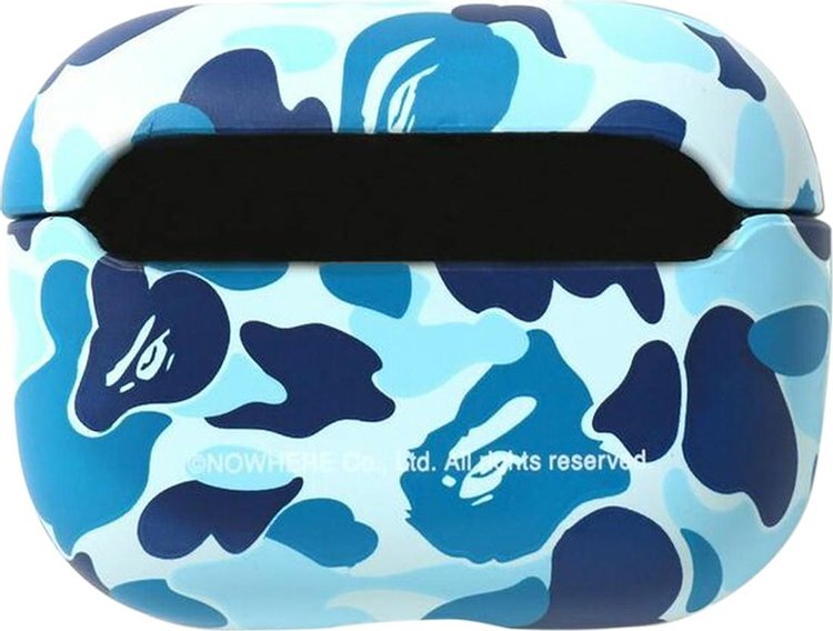 BAPE ABC Camo Airpods Case Blue