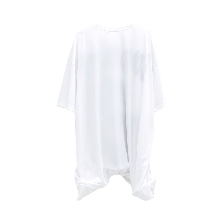 Comme des Garcons Logo Print Short Sleeve T Shirt White