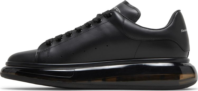 Alexander McQueen Oversized Sneaker Clear Sole   Black