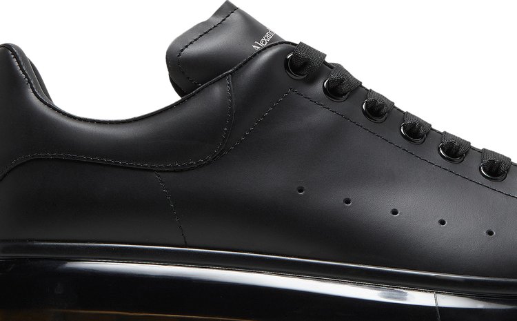 Alexander McQueen Oversized Sneaker Clear Sole   Black