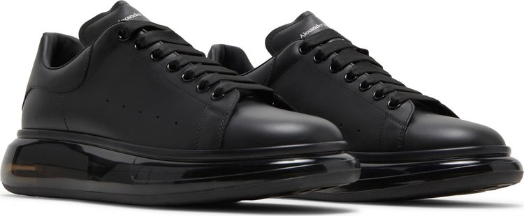 Alexander McQueen Oversized Sneaker Clear Sole   Black