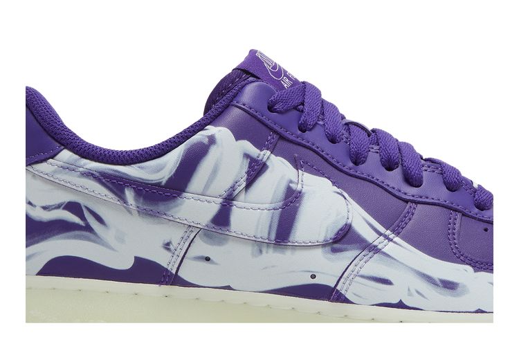 Purple Skeleton Air Force Low Skeleton Halloween Af1 Halloween