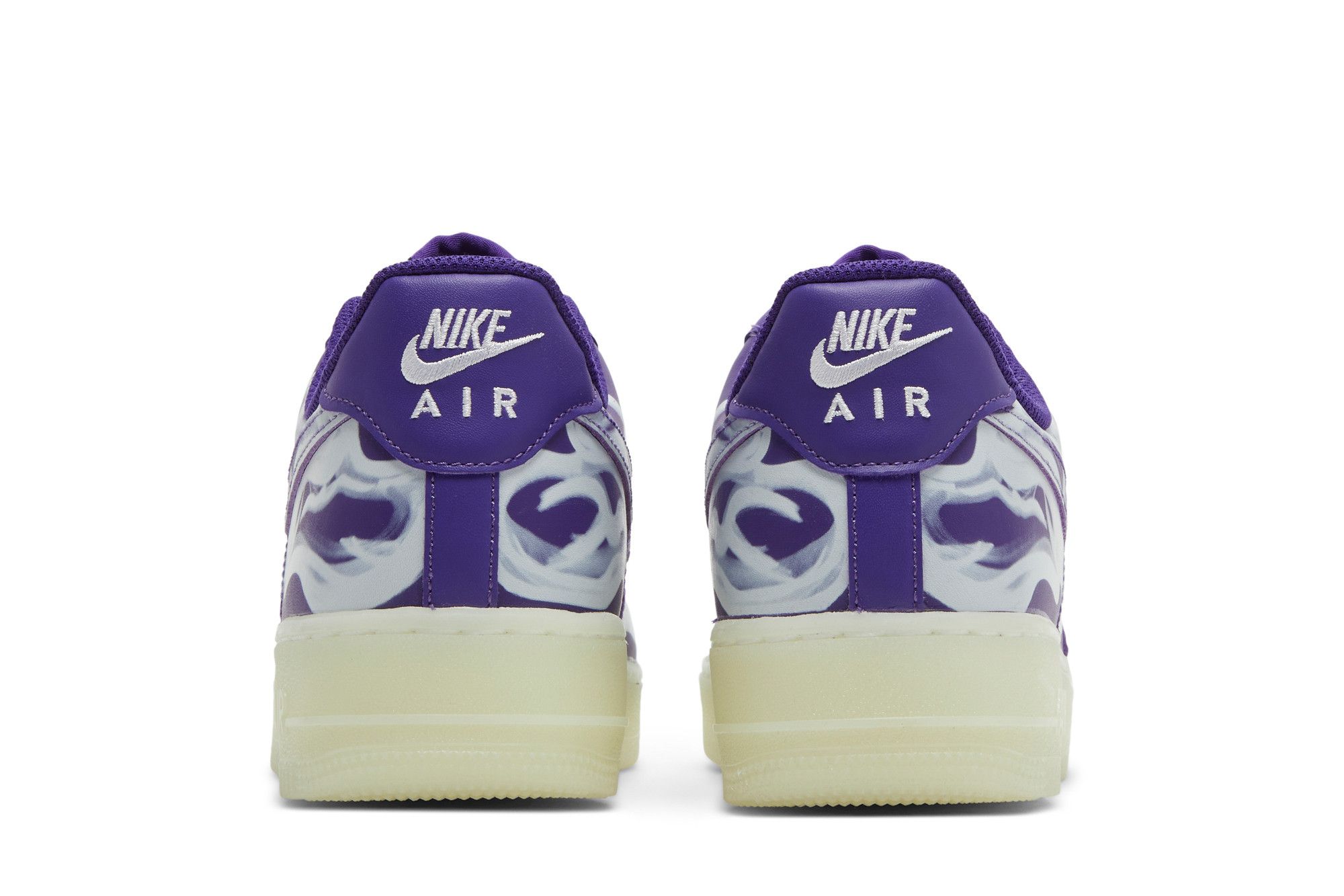 Buy Air Force 1 Low 'Purple Skeleton' - CU8067 500 | GOAT