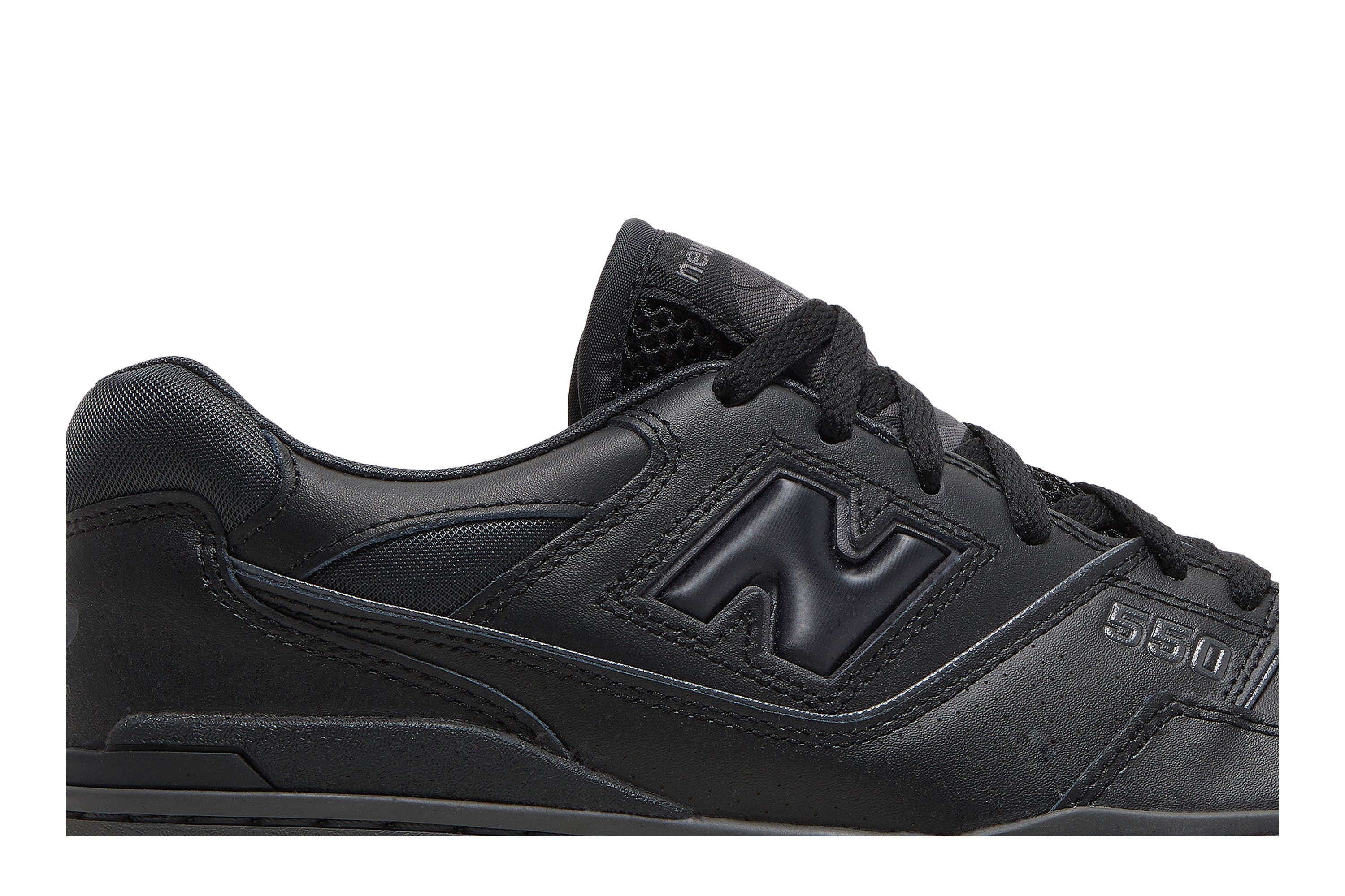 NEW BALANCE BB550BBB  TRIPLE BLACK BB550  海外限定モデル New Balance 550 Triple Black Casual Cross Training Sneakers