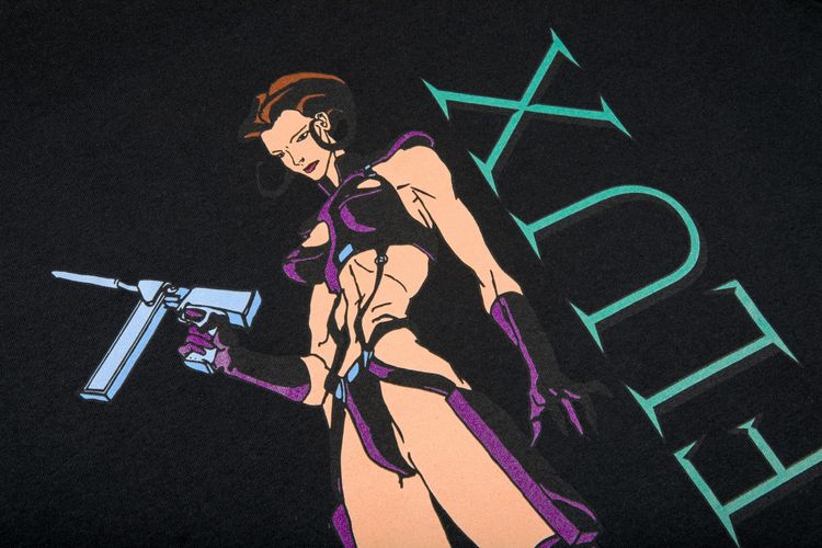 Supreme Aeon Flux Long Sleeve Tee Black