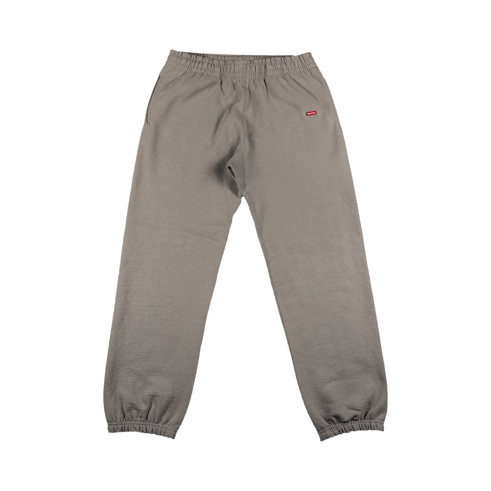 Buy Supreme Small Box Sweatpant 'Grey' - SS22P62 GREY | GOAT CA