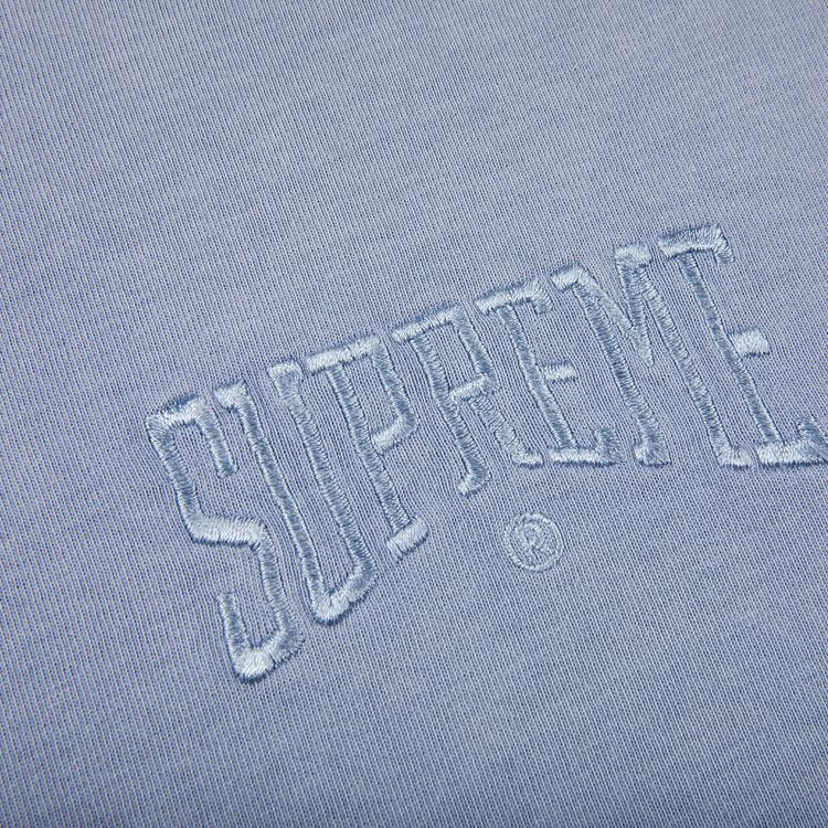 Supreme Acid Wash Short Sleeve Top Light Blue