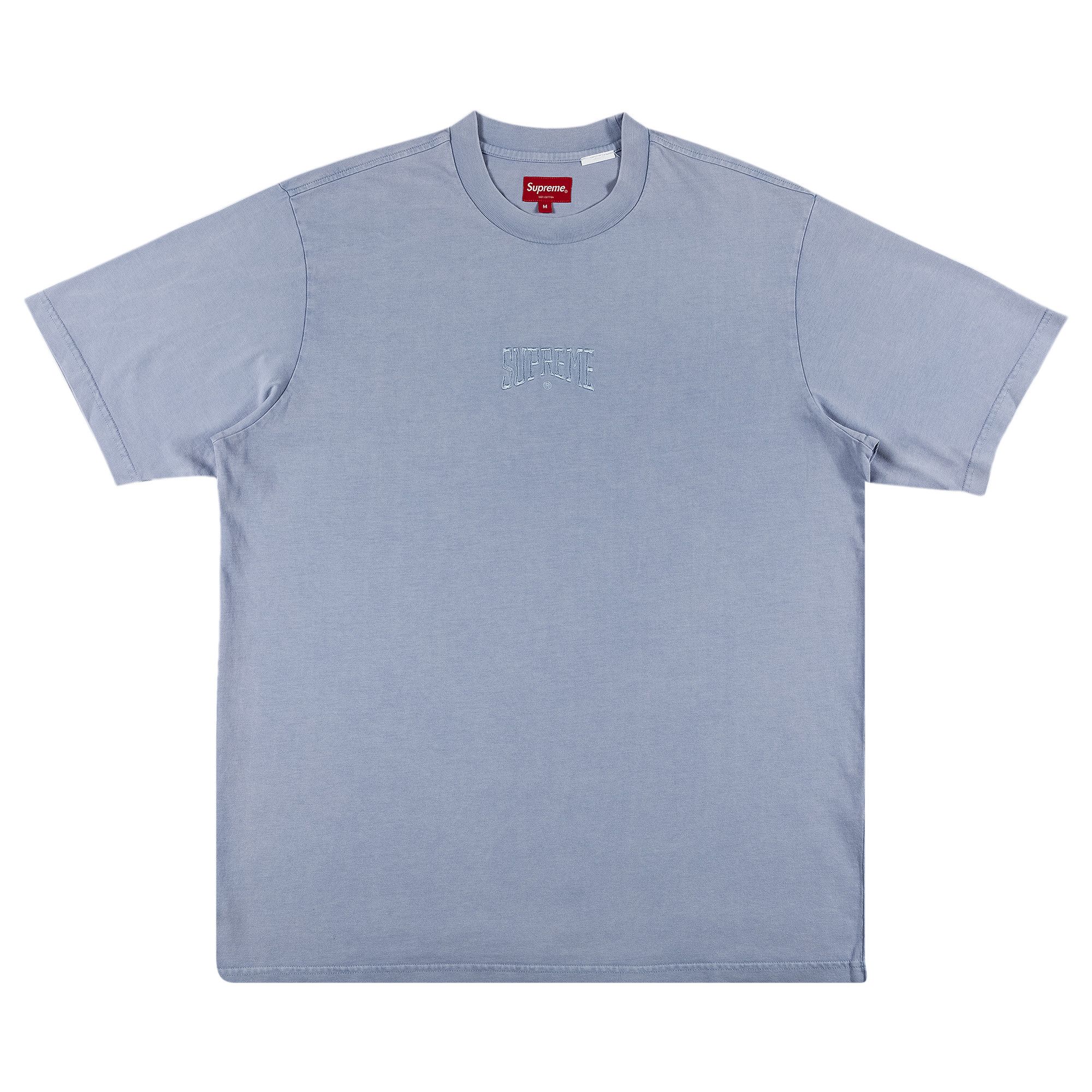 Baby blue top supreme shirt