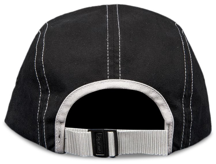Supreme 2 Tone Twill Camp Cap Black