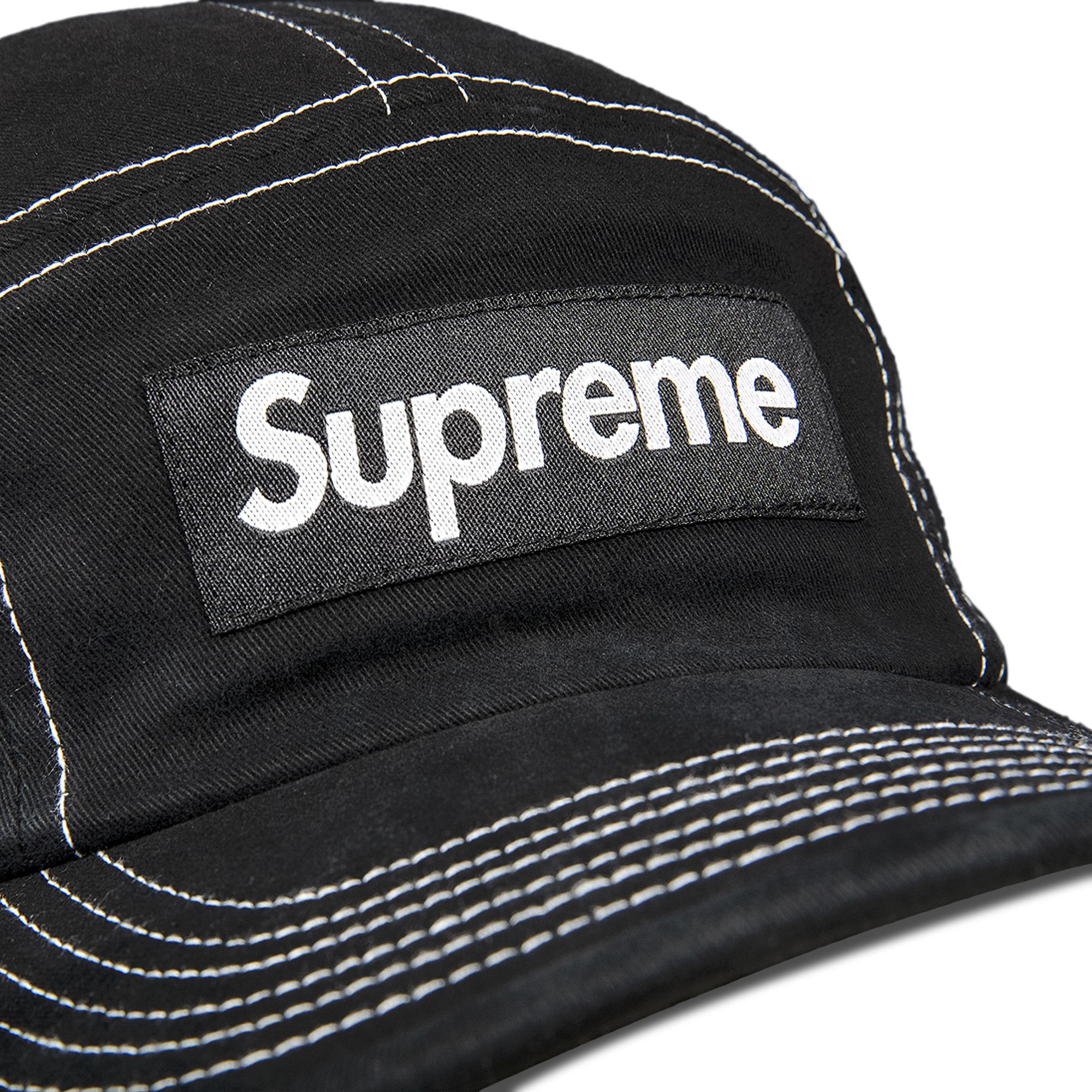Supreme 2-Tone Twill Camp Cap (SS22) - $48