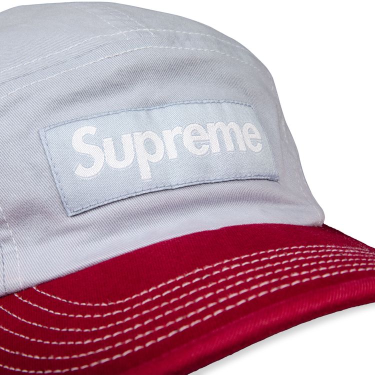 Supreme 2 Tone Twill Camp Cap Light Blue