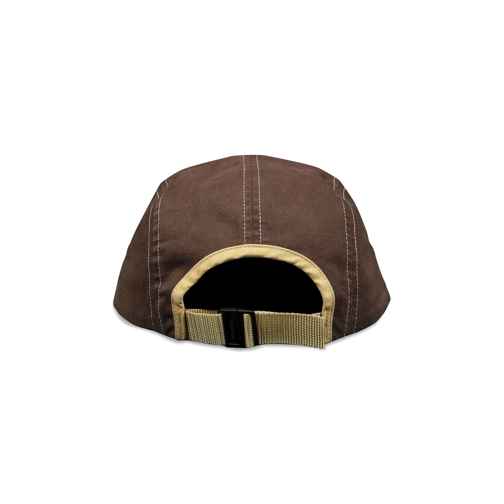 Buy Supreme 2-Tone Twill Camp Cap 'Brown' - SS22H134 BROWN