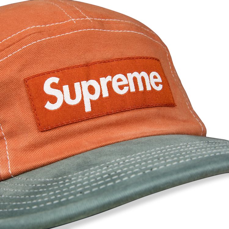 Supreme 2 Tone Twill Camp Cap Orange