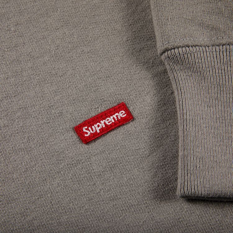Supreme Small Box Crewneck Grey