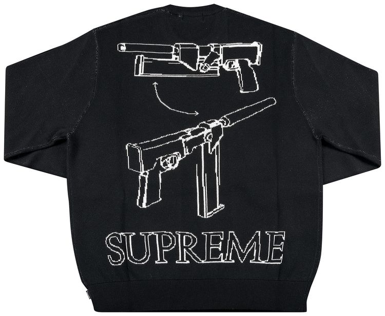 Supreme Aeon Flux Sweater Black