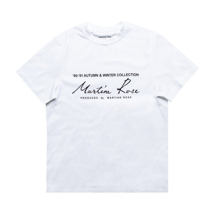 Martine Rose Classic Short-Sleeve T-Shirt 'White'