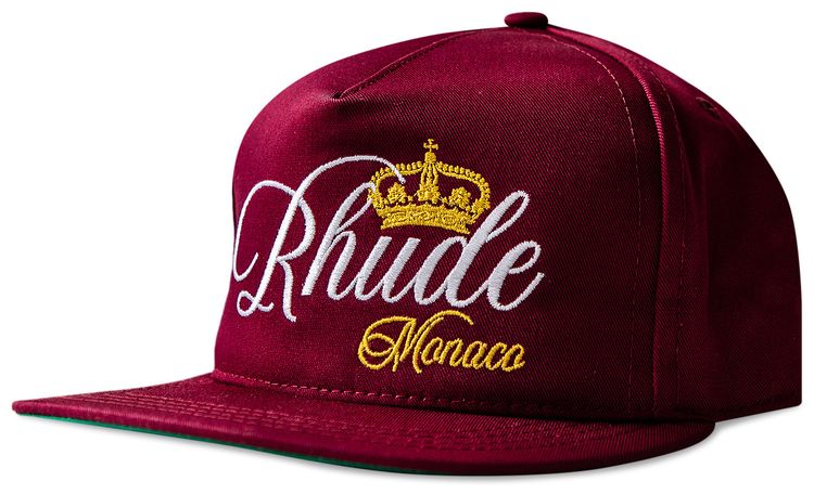 Rhude Crown Hat Maroon
