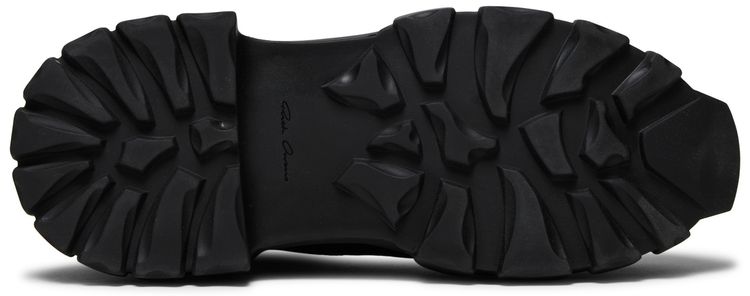 Rick Owens DRKSHDW Beetle Bozo Tractor Boot Black