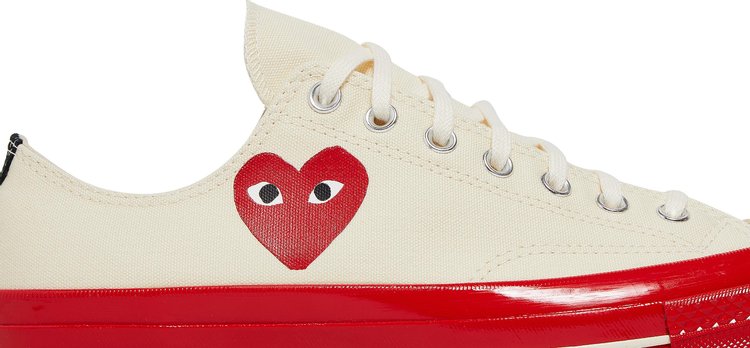 Comme des Garcons Play x Chuck 70 Low Pristine Red