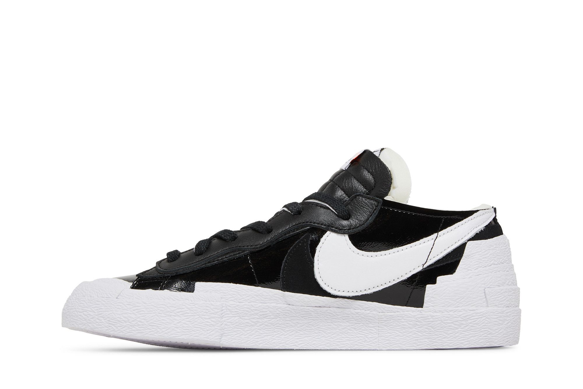 Buy sacai x Blazer Low Black Patent DM6443 001 GOAT AU