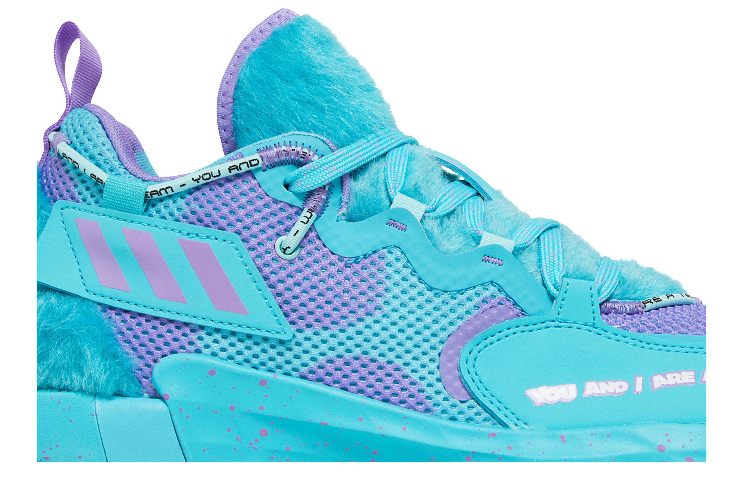 adidas Dame 7 EXTPLY Sulley Basketball Sneakers - Turquoise