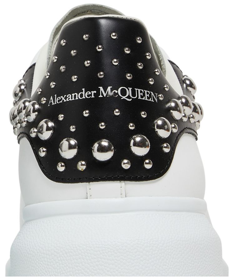 Alexander McQueen Oversized Sneaker White Black Studded