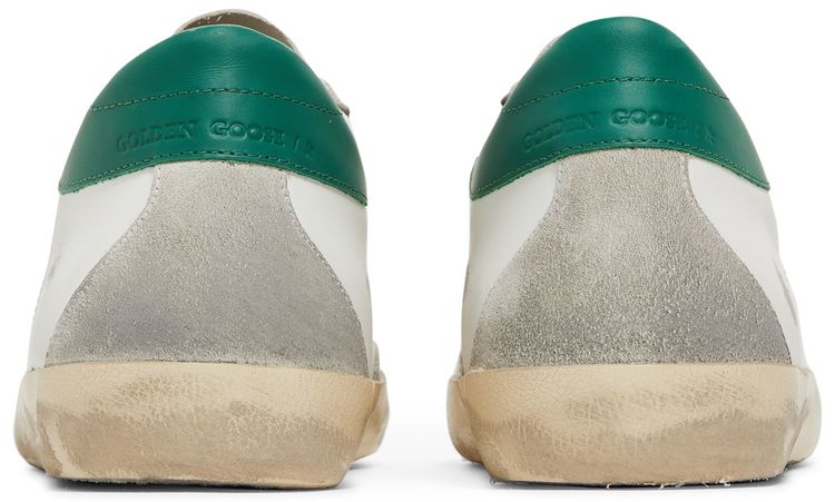 Golden Goose Superstar White Green