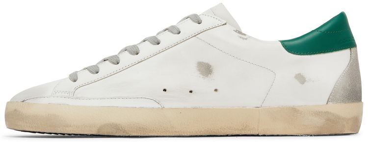 Golden Goose Superstar White Green