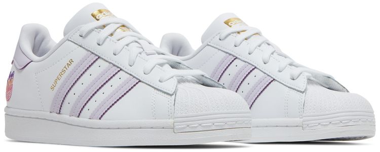 Adidas Wmns Superstar White Purple Tint