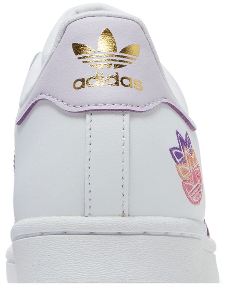 Adidas Wmns Superstar White Purple Tint
